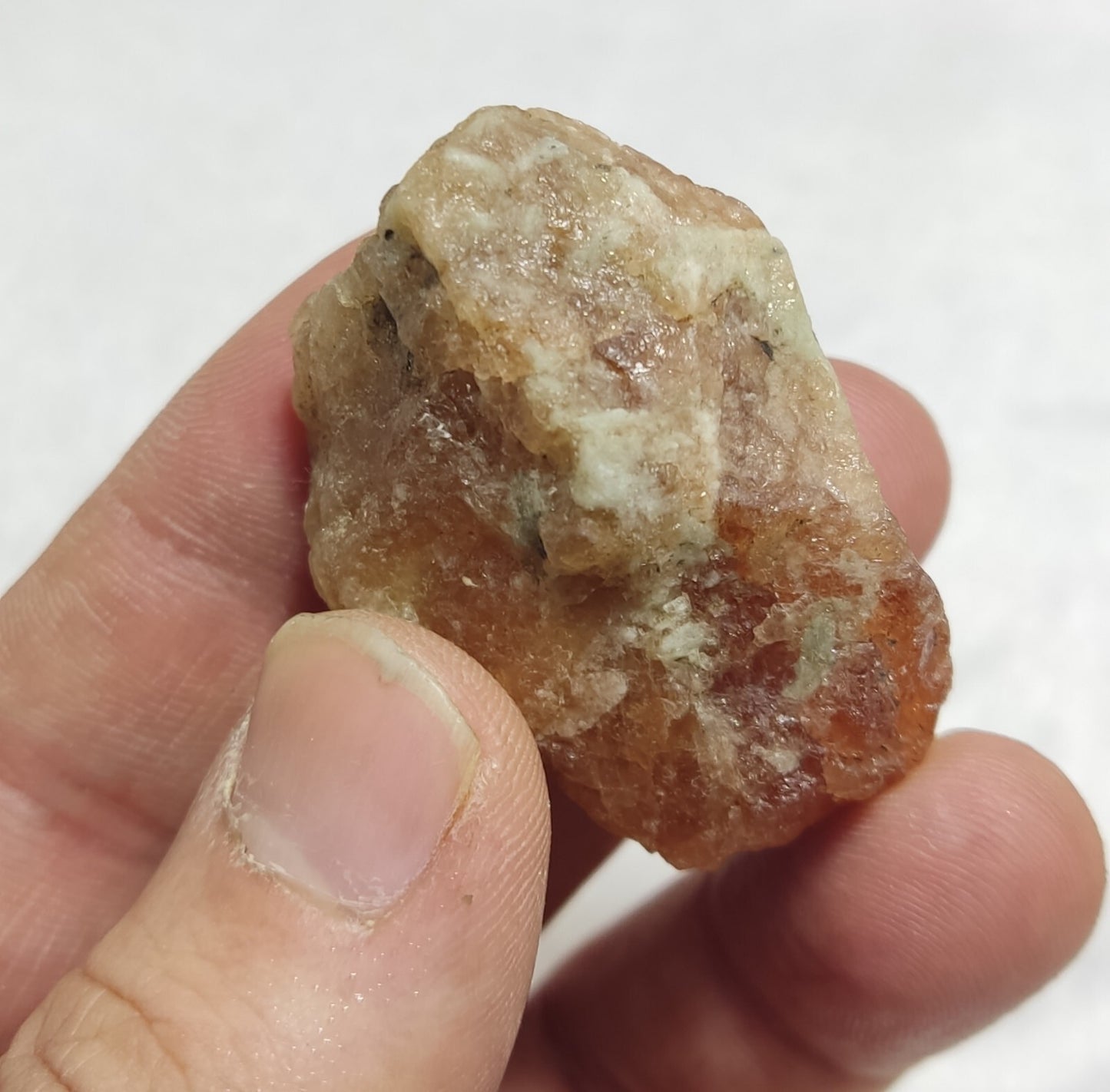 50 grams rough specimen of hessonite garnets