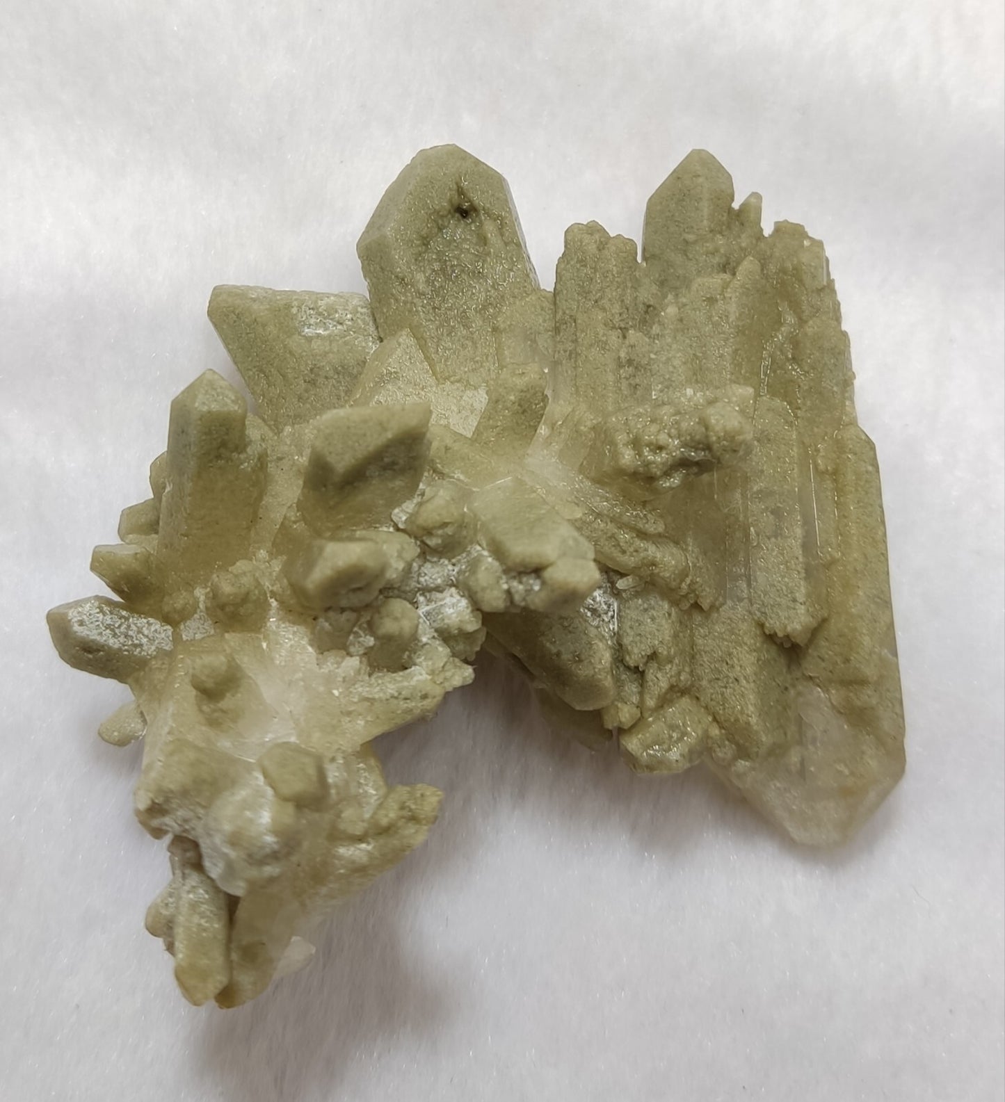 An Aesthetic specimen of chlorite quartz 71 grams