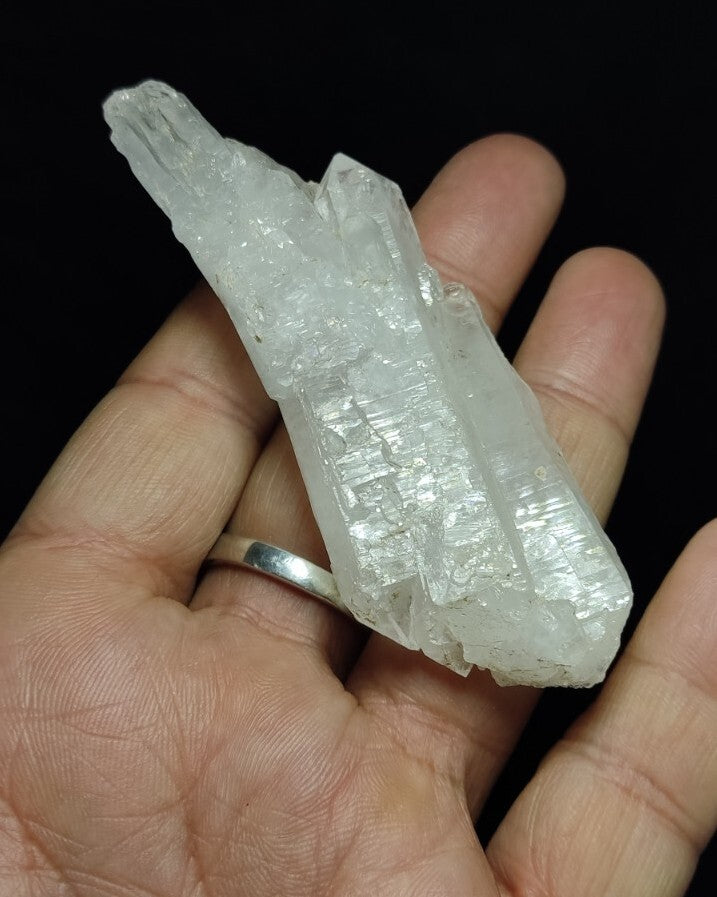 An Aesthetic terminated faden Quartz specimen 55 grams