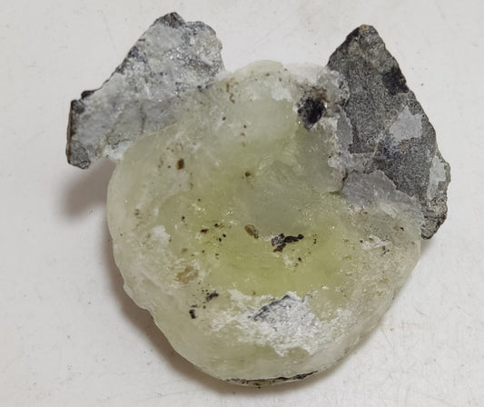 An Aesthetic Natural specimen of brucite with chromite 35 grams