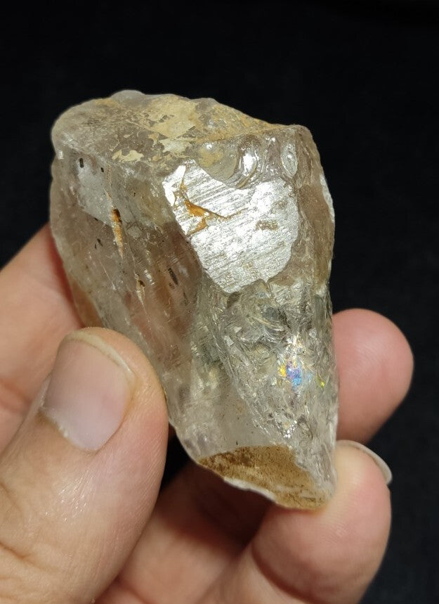 Double terminated Quartz Crystal High Altitude Patterns 94 grams