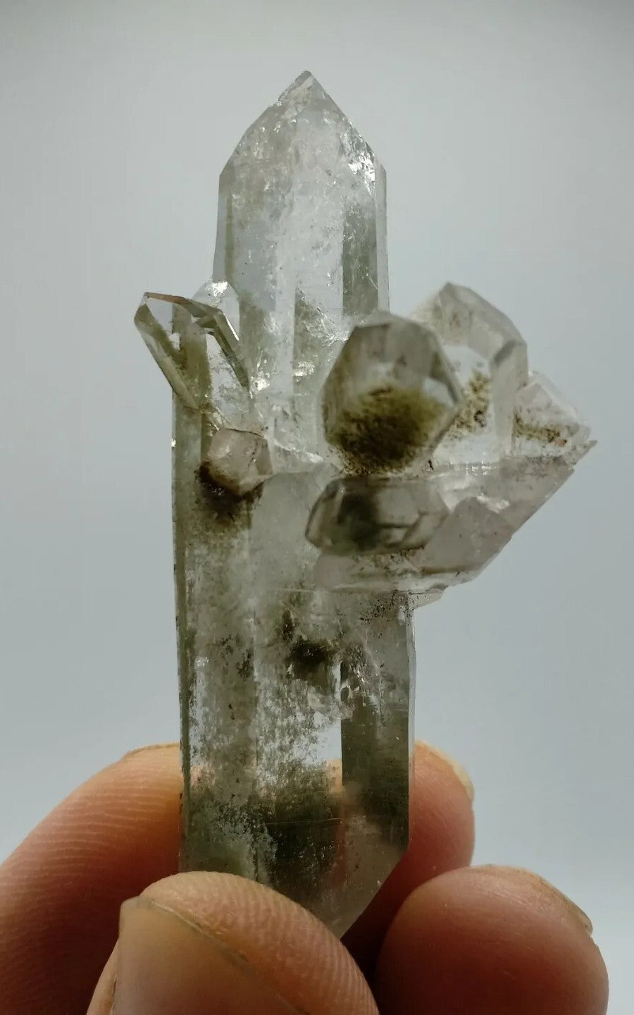 A very Aesthetic Natural beautifully terminated Chlorite Quartz crystal 27 grams