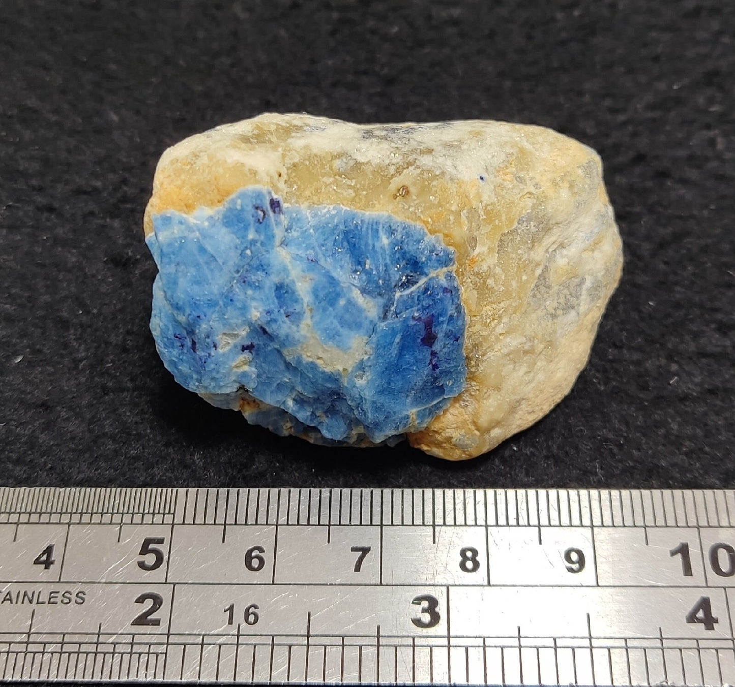 Fluorescent Afghanite on Matrix  66 grams