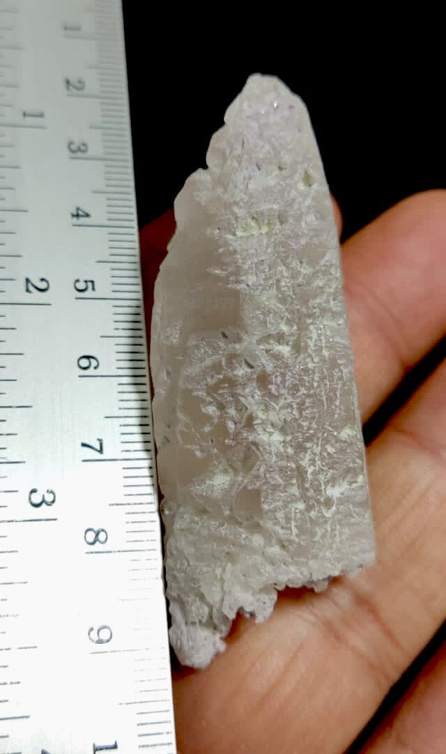 Natural Etched Smoky Quartz Crystal 37 Grams.