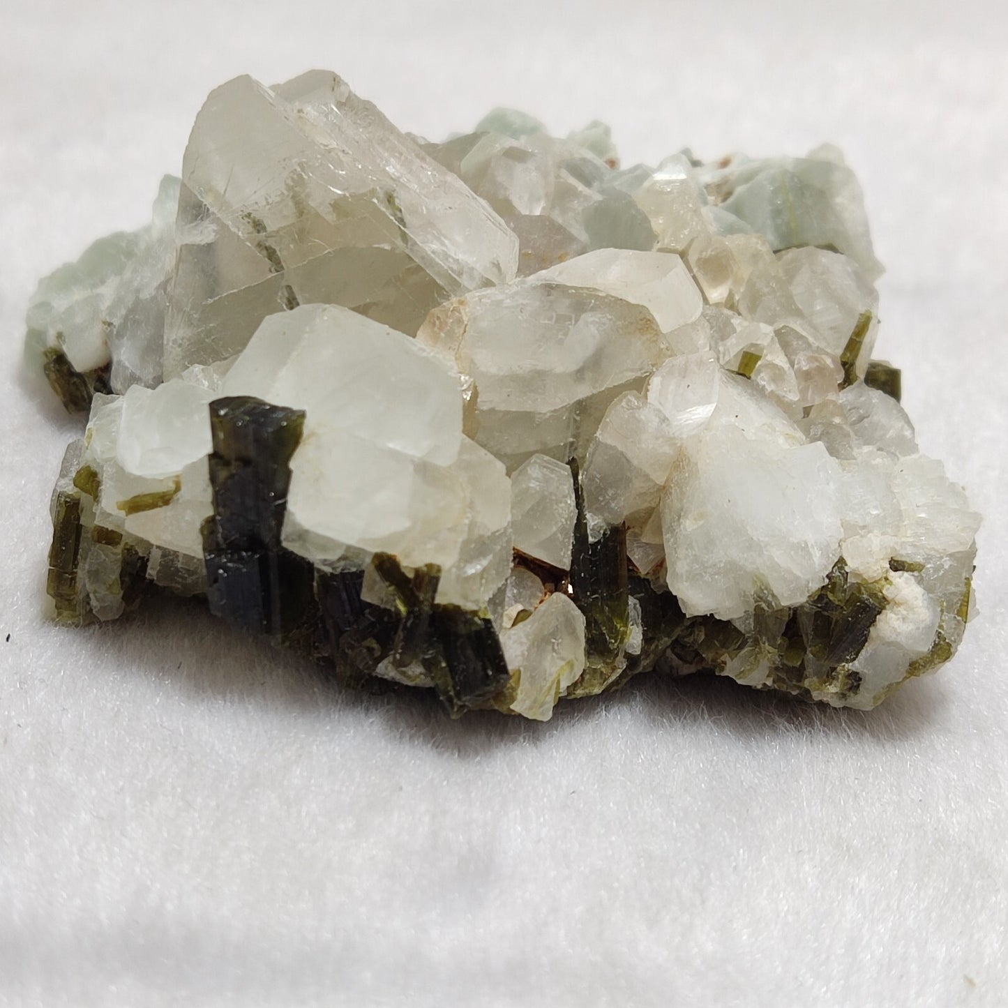 An amazing specimen of Adularia/feldspar with epidote 116 grams