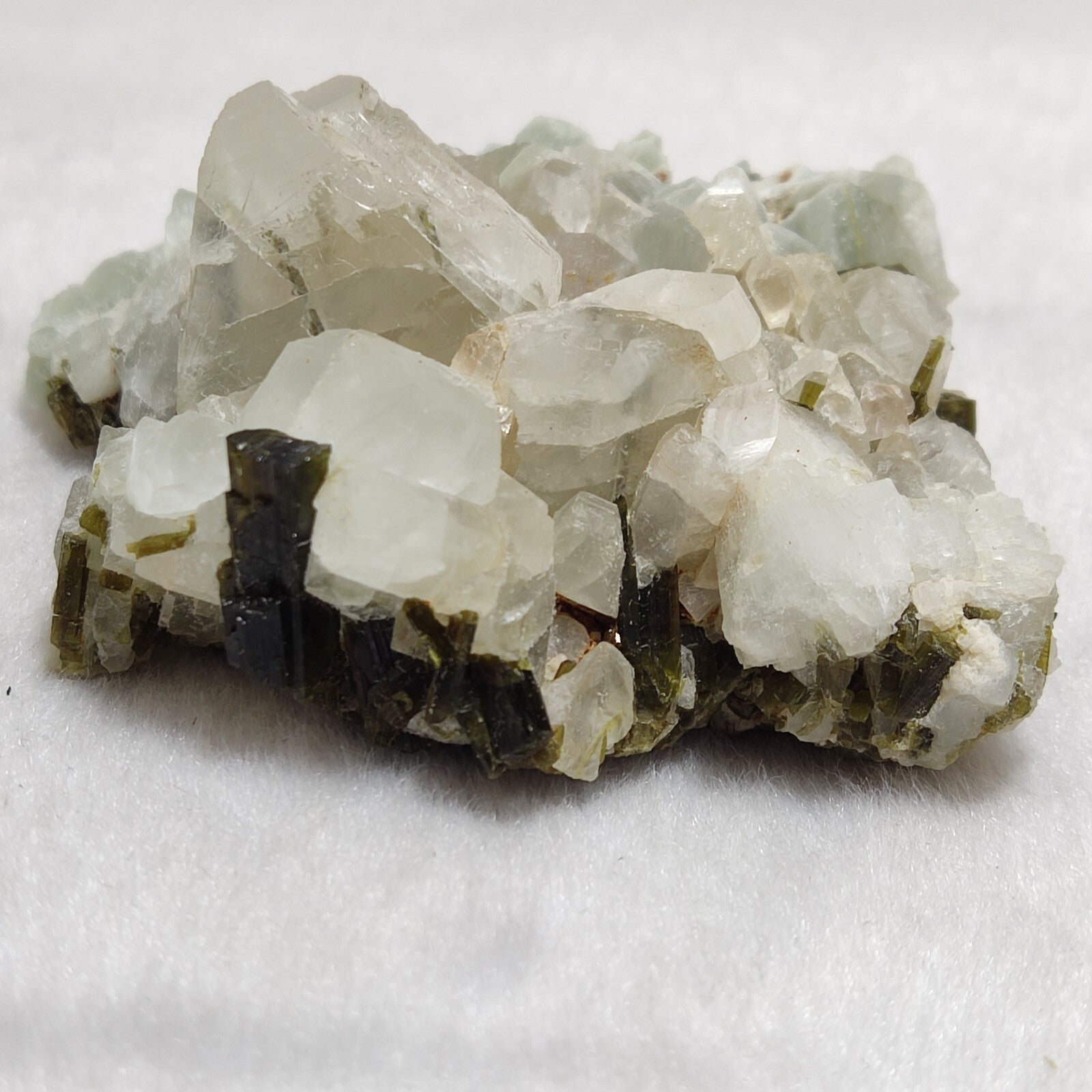 An amazing specimen of Adularia/feldspar with epidote 116 grams