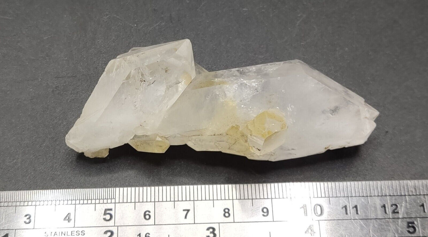 An Aesthetic gemmy  terminated Quartz crystal specimen 58 grams