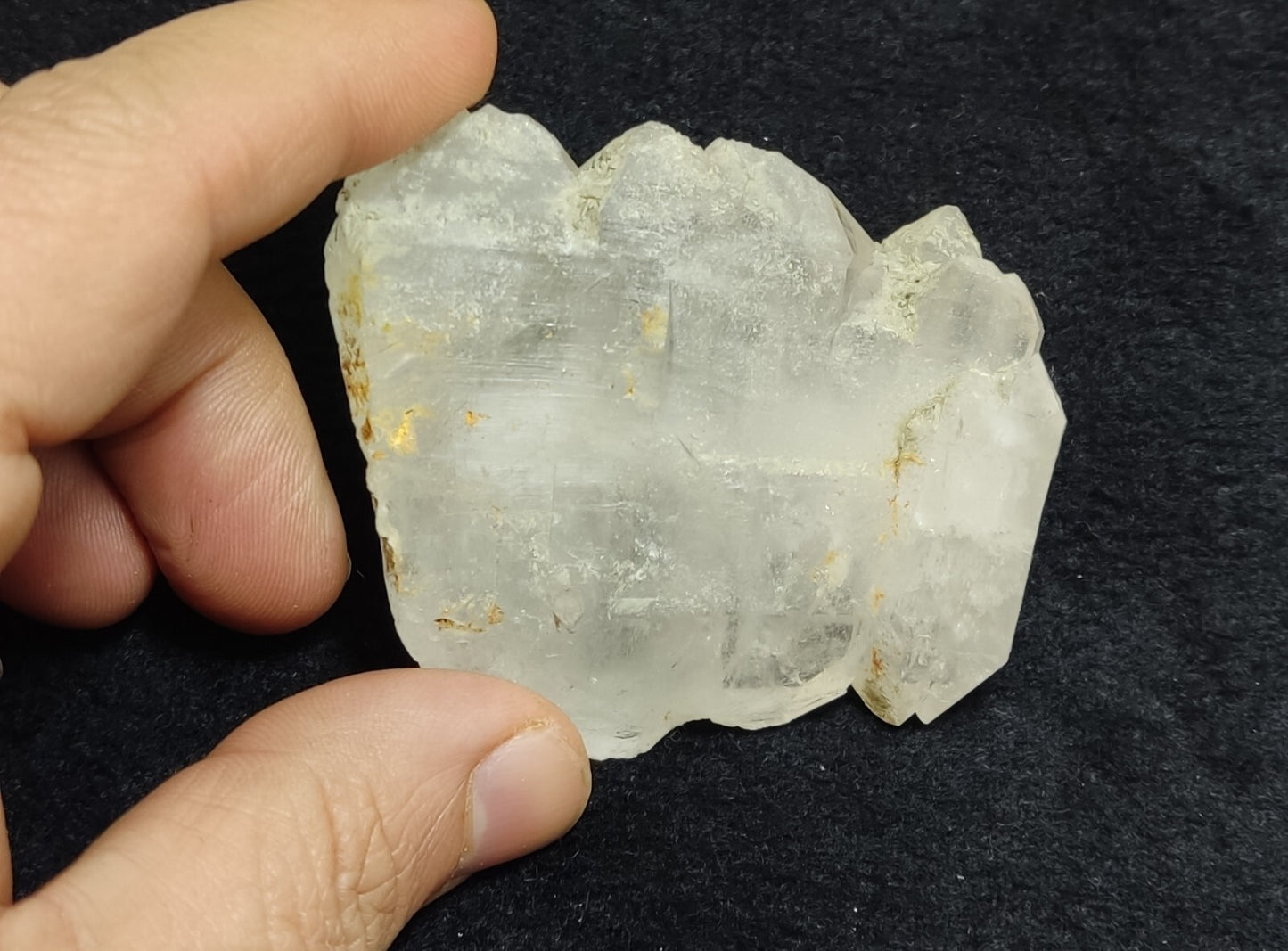 An Aesthetic terminated faden Quartz specimen 117 grams