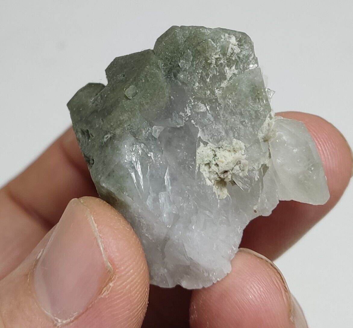 An Aesthetic Natural beautifully terminated Chlorite Quartz specimen 69 grams