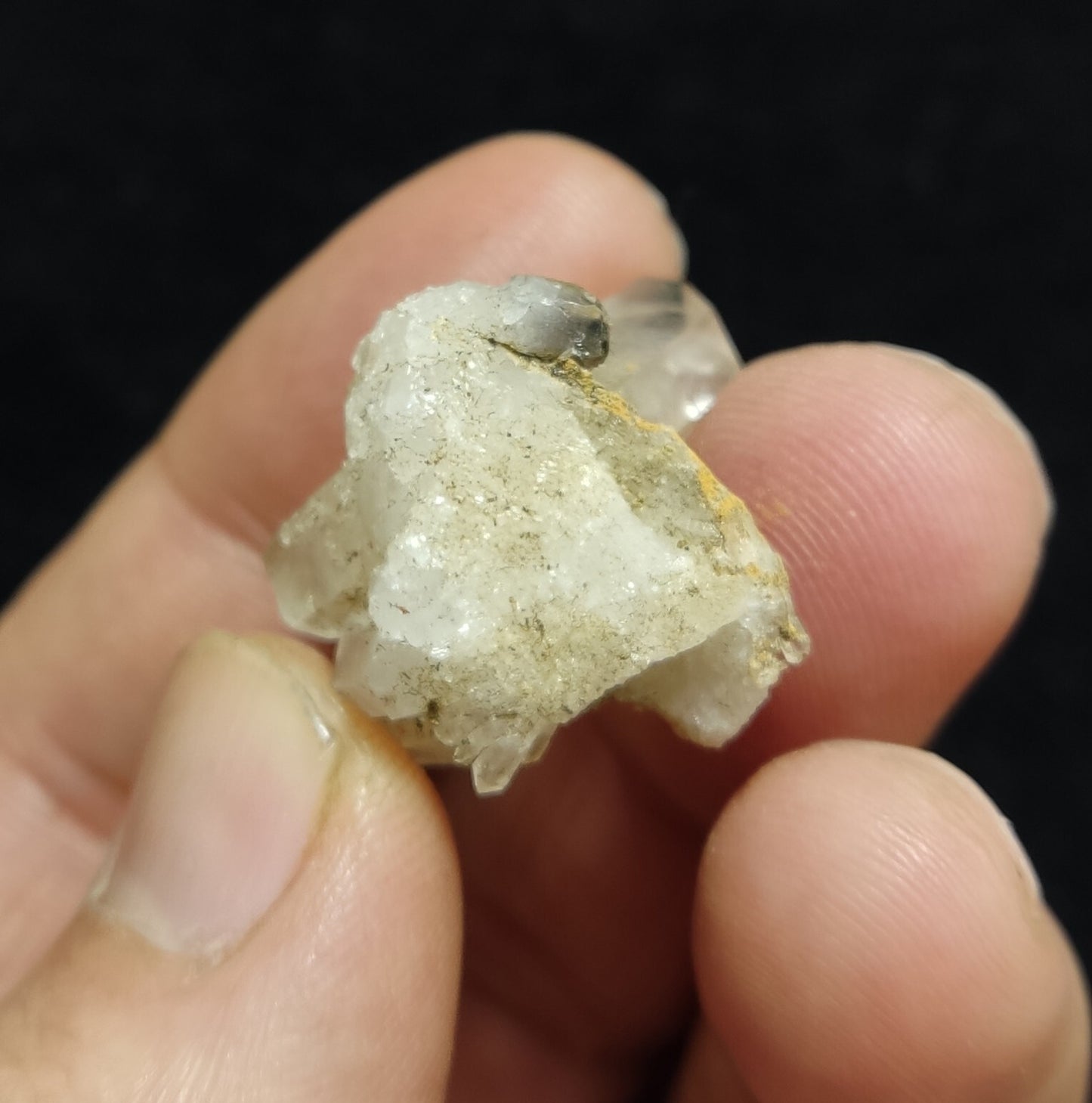 A small thumbna Aesthetic Natural beautifully terminated Quartz cluster 11 grams