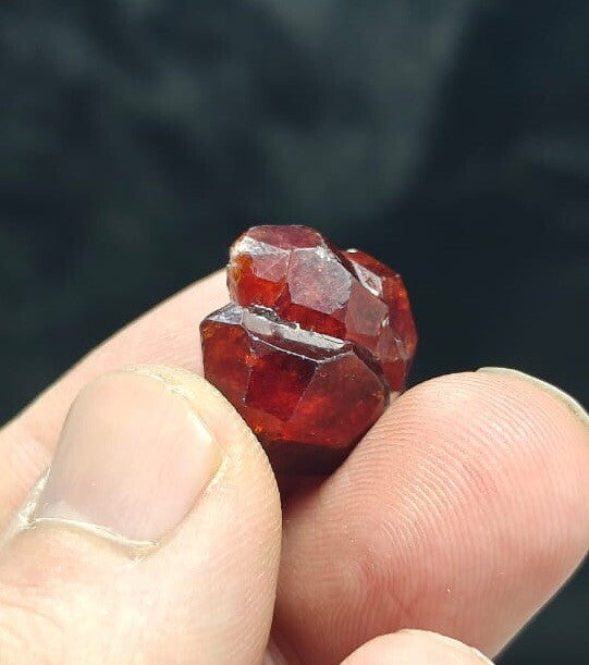 Thumbnail Miniature Spessartine Garnet Specimen 7 Grams.