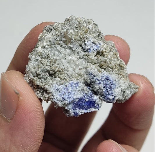 An Aesthetic specimen of lazurite/lapis on matrix 33 grams