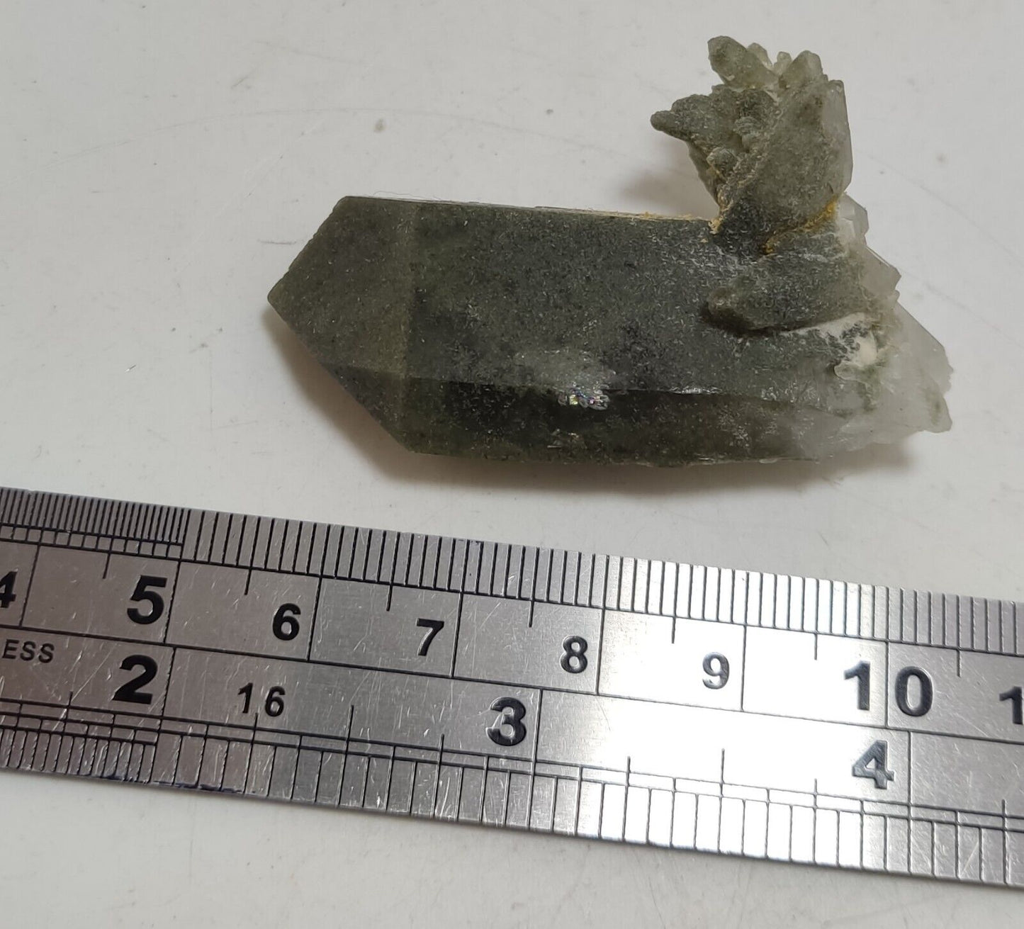 An Aesthetic Natural beautifully terminated Chlorite Quartz crystal 23 grams
