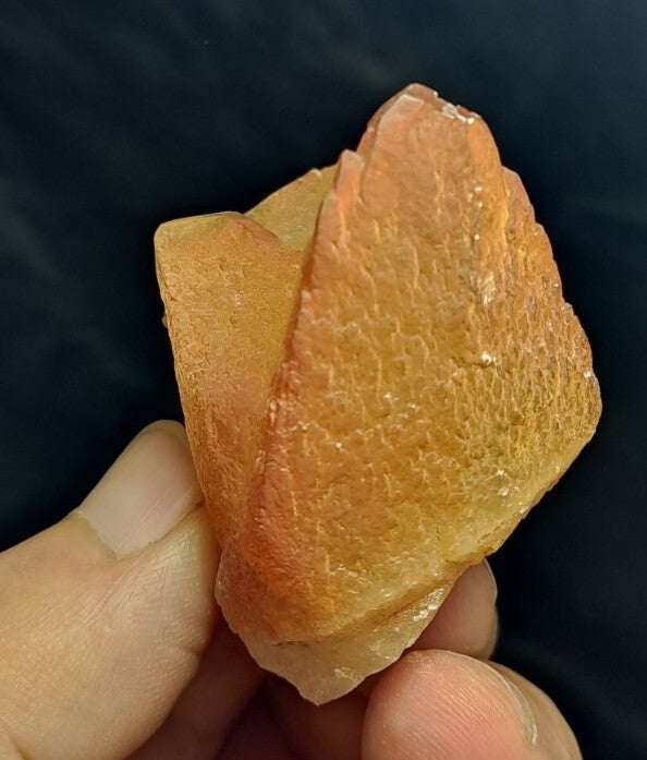 An Aesthetic Naturally terminated specimen of dogtooth calcite 93 grams