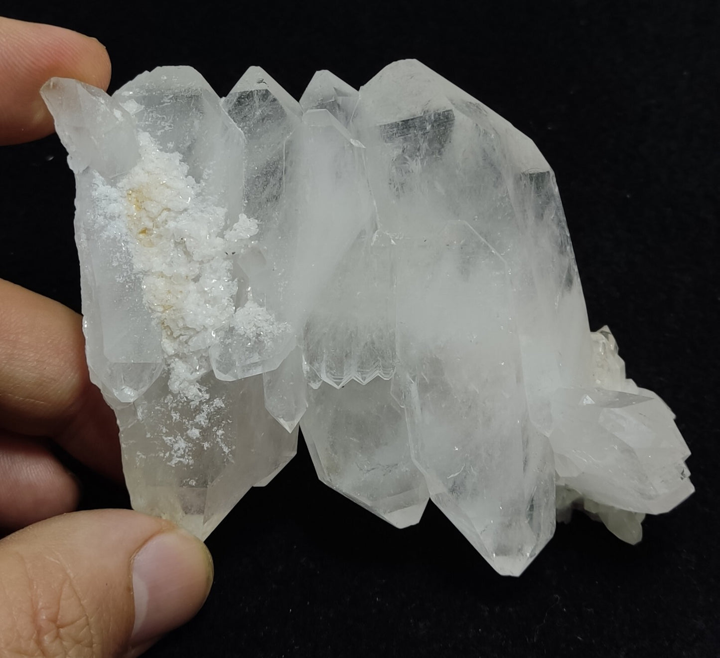 An Aesthetic terminated faden Quartz crystal specimen 186 grams