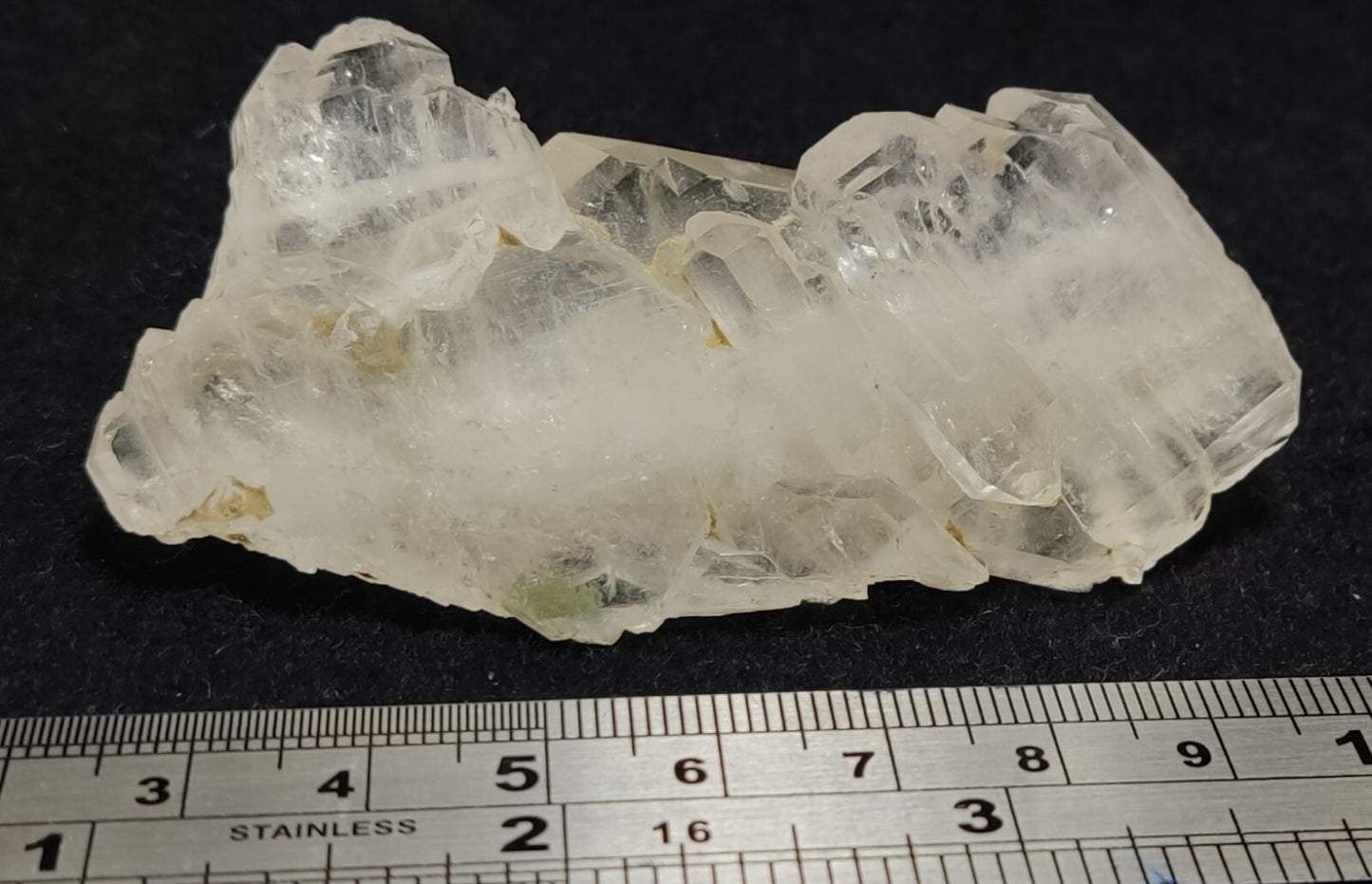 An Aesthetic Natural Faden Quartz cluster 65 grams