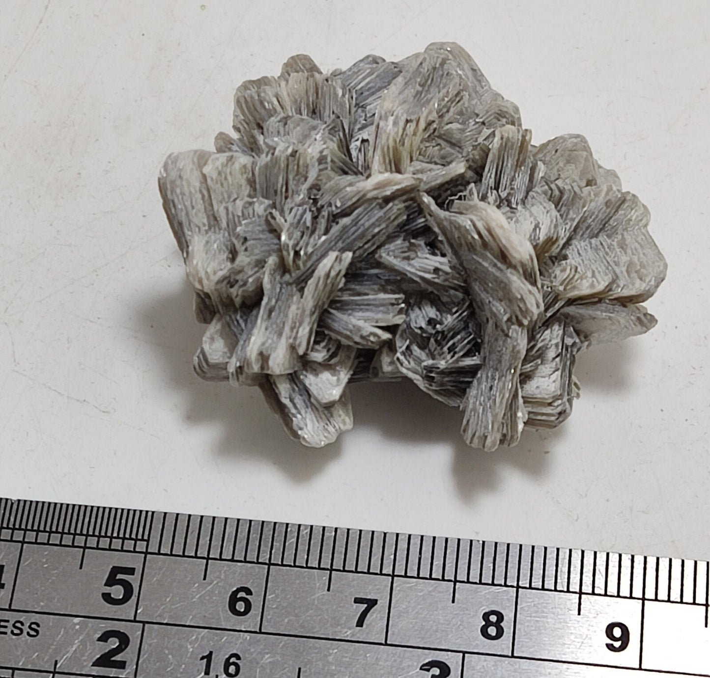 An Aesthetic specimen of muscovite cluster 25 grams