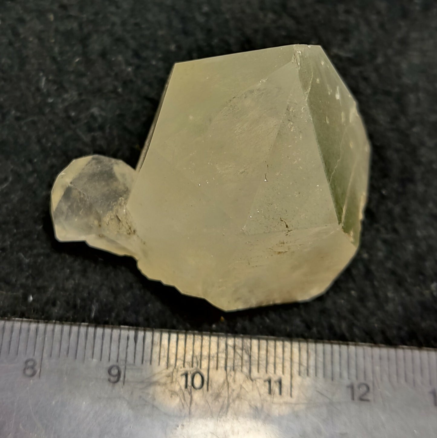 An aesthetic terminated chlorite quartz crystal 39 grams