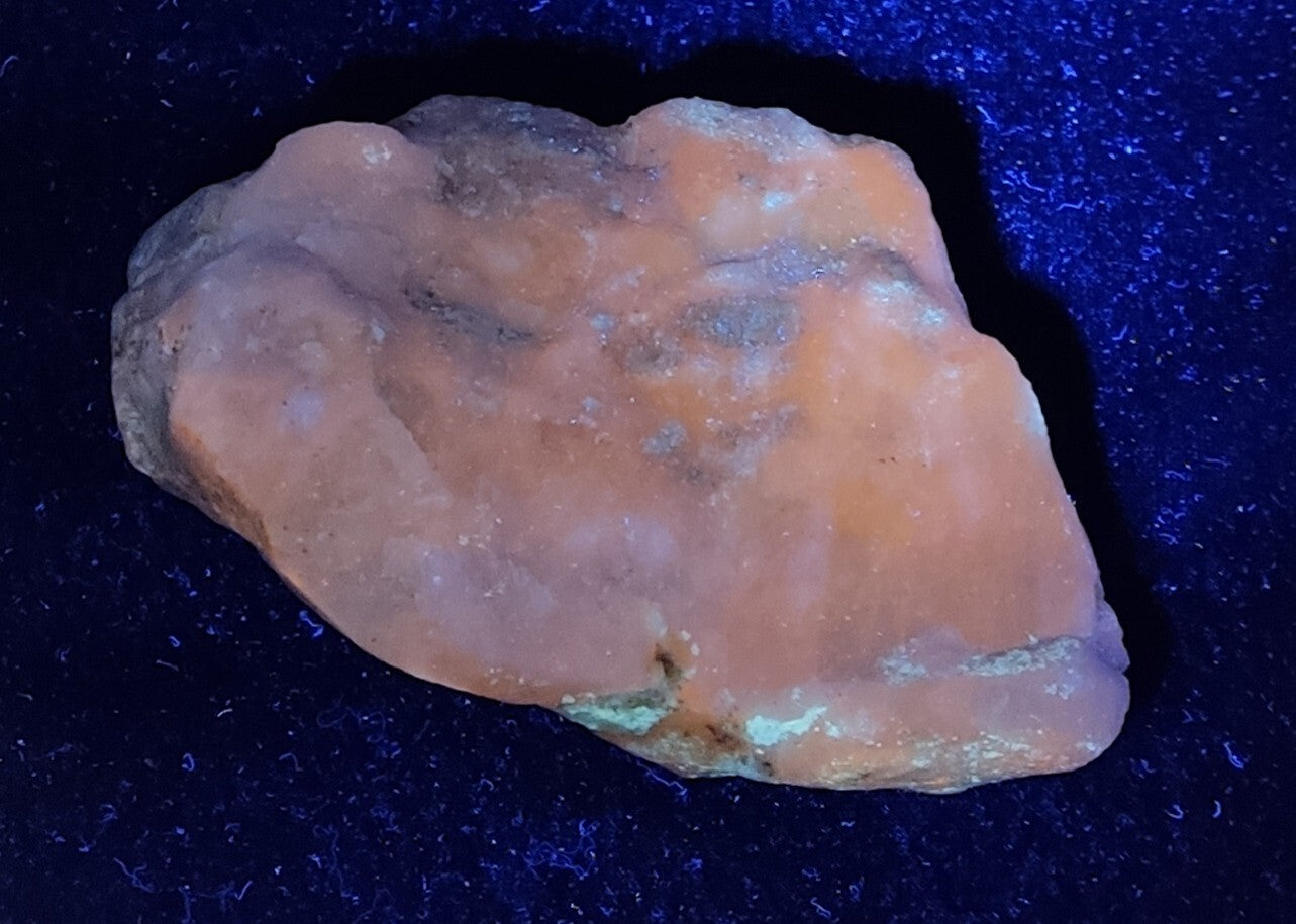 An Aesthetic Natural beautiful rough Hackmanite specimen 414 grams