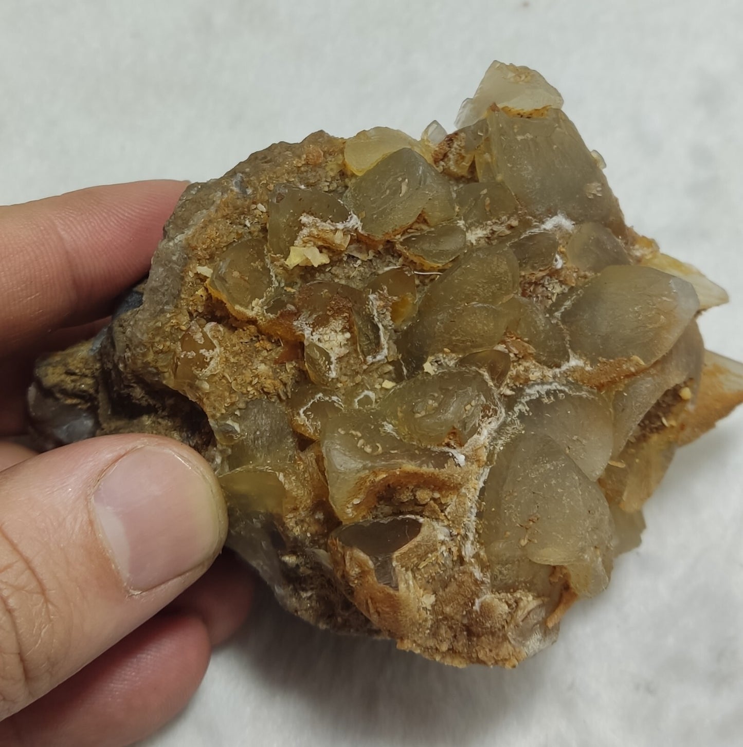 An amazing specimen of calcite 332 grams