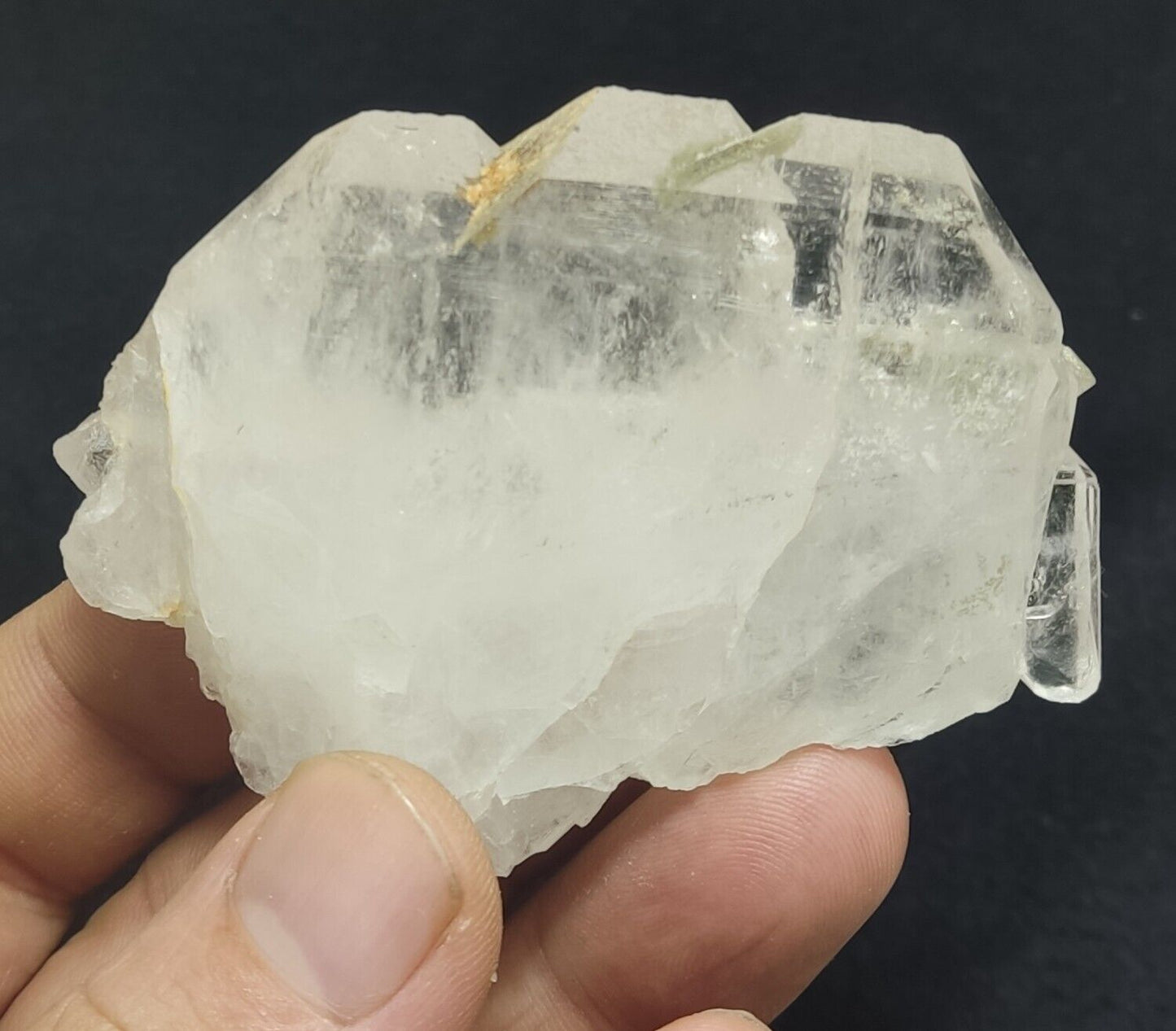 An Aesthetic Natural beautifully terminated faden Quartz specimen 94 grams