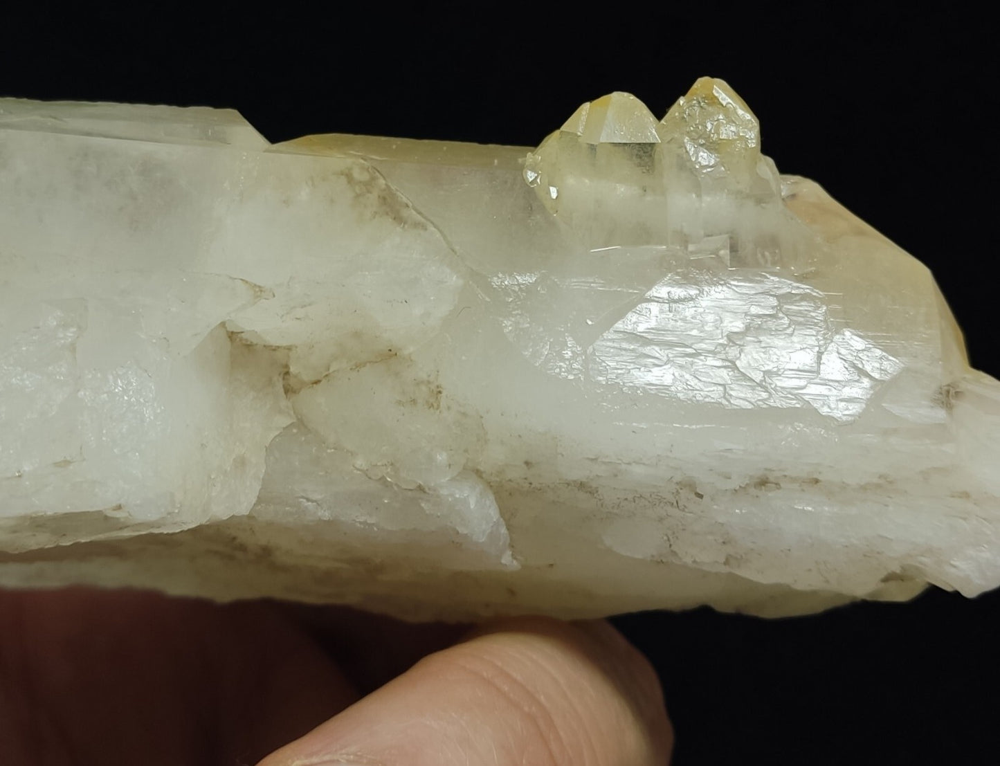 Natural beautifully terminated Quartz with Chlorite Inclusions 396 grams