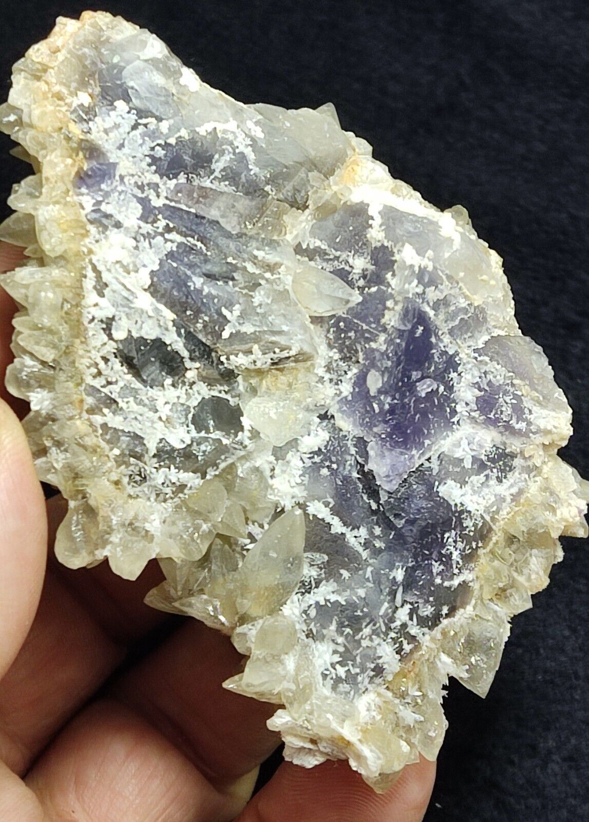 An Aesthetic Naturally terminated specimen of dogtooth calcite 176 grams