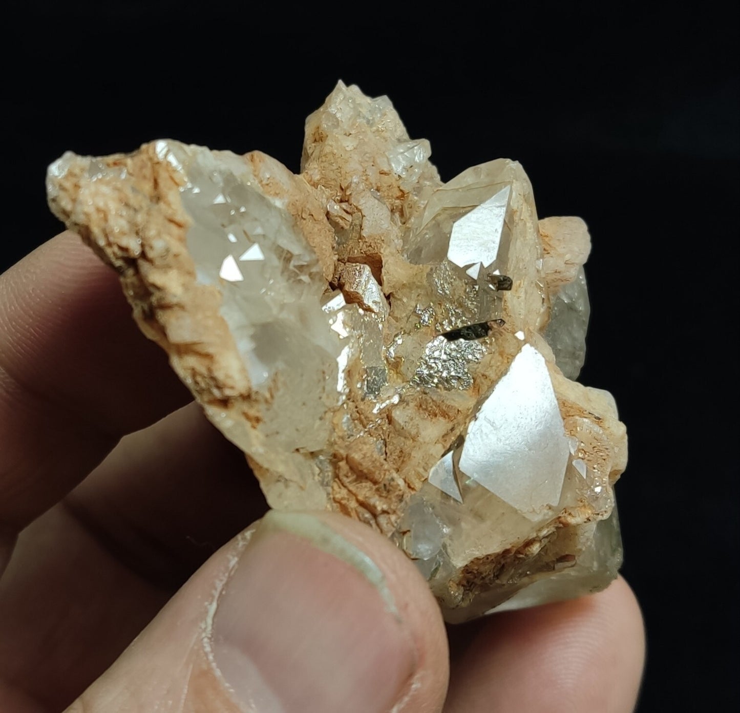 An Aesthetic terminated Quartz floater Zegi Mountains 75 grams