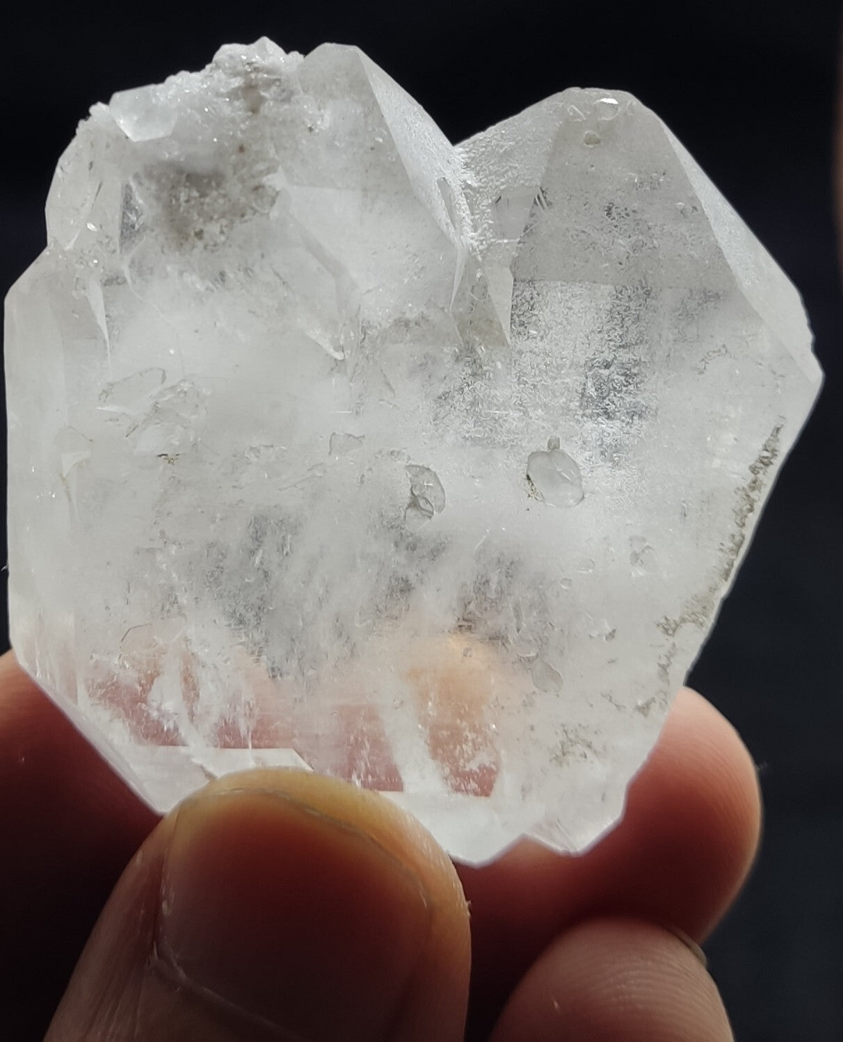 An Aesthetic terminated faden Quartz specimen 52 grams