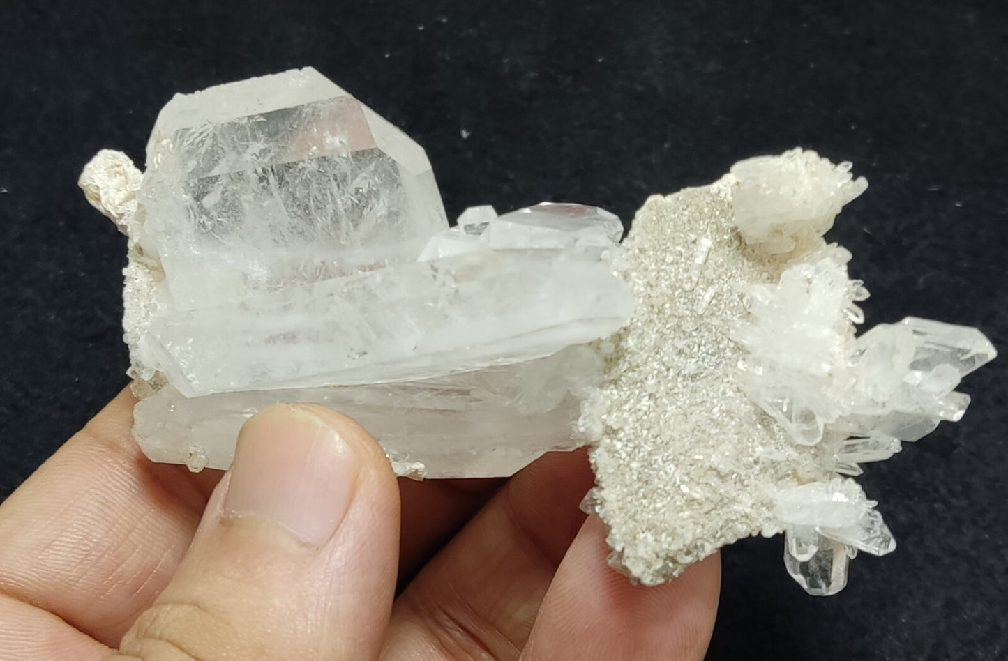 An Aesthetic terminated faden Quartz specimen 94 grams