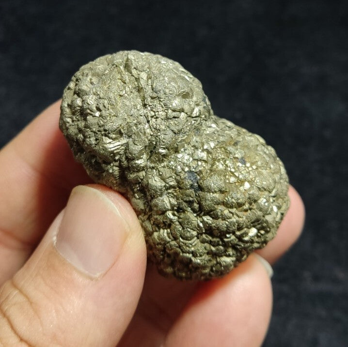 An amazing specimen of pyrite/marcasite Twin Formations 129 grams