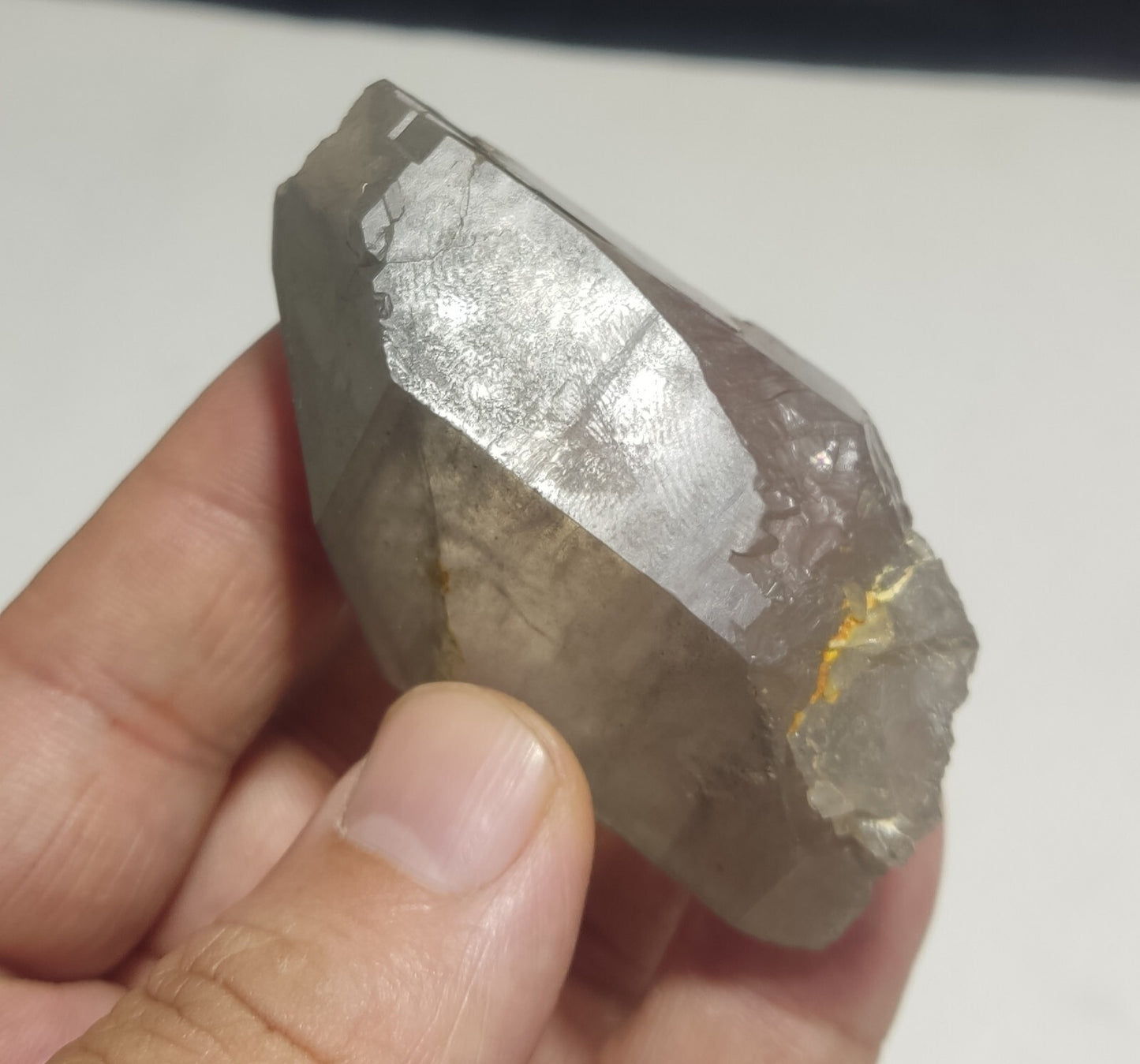 An Aesthetic Naturally terminated specimen of Smoky Quartz 98 grams
