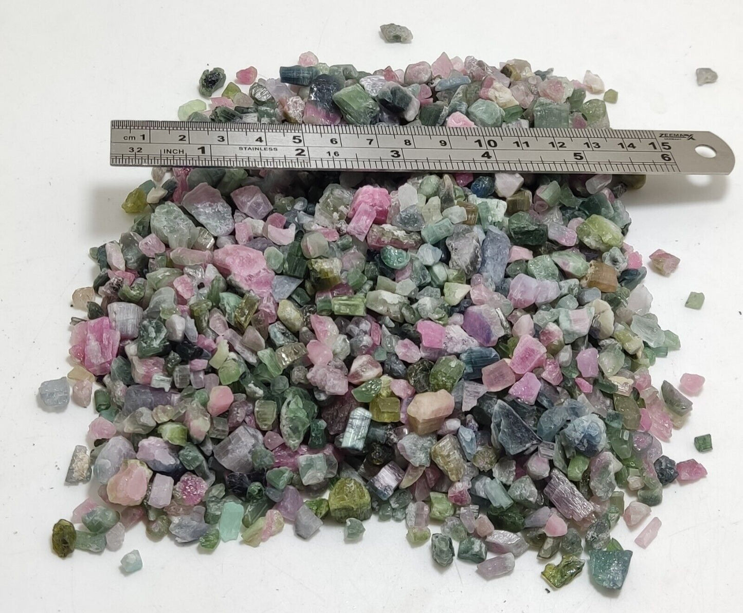 500 grams beautiful rough tourmalines