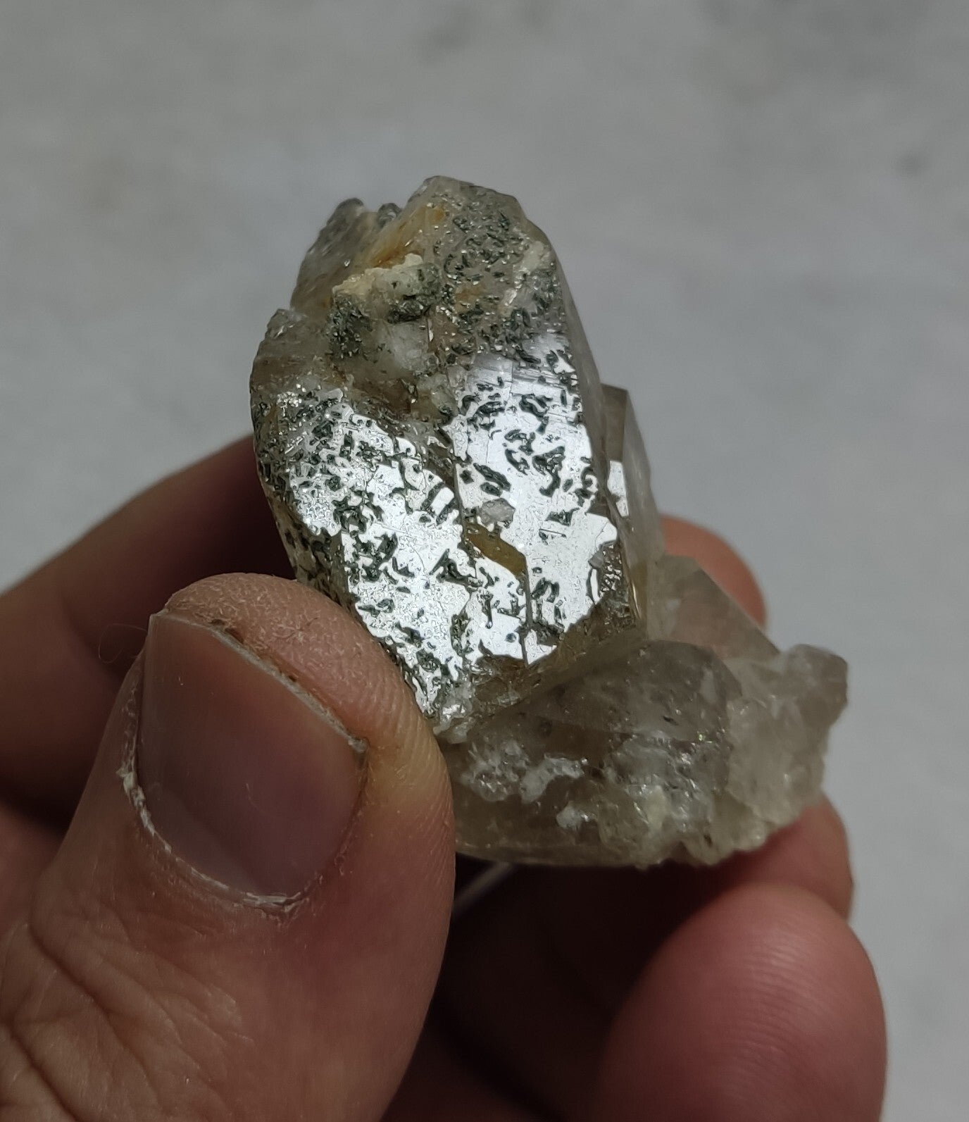An Aesthetic terminated Quartz crystal 44 grams