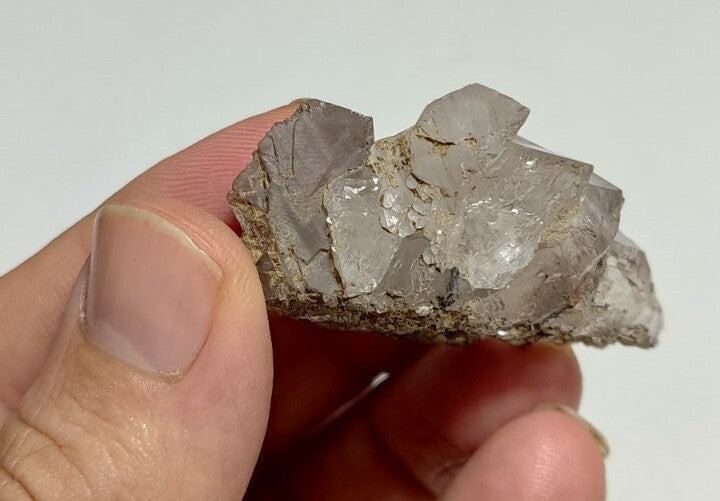 Aesthetic Quartz Cluster With Brookite Inclusions 31 grams