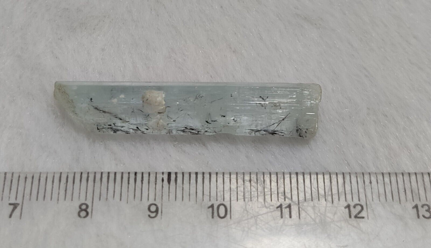 An Aesthetic specimen of aquamarine crystal 5 grams