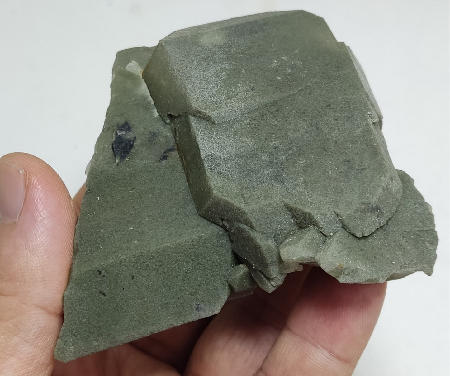 An Aesthetic Natural terminated chlorite Quartz specimen 233 grams