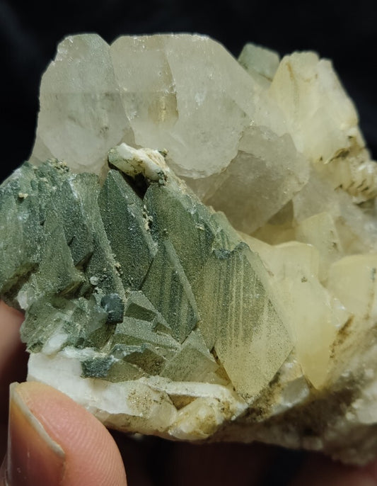 Chlorite Adularia Quartz Specimen 317 grams
