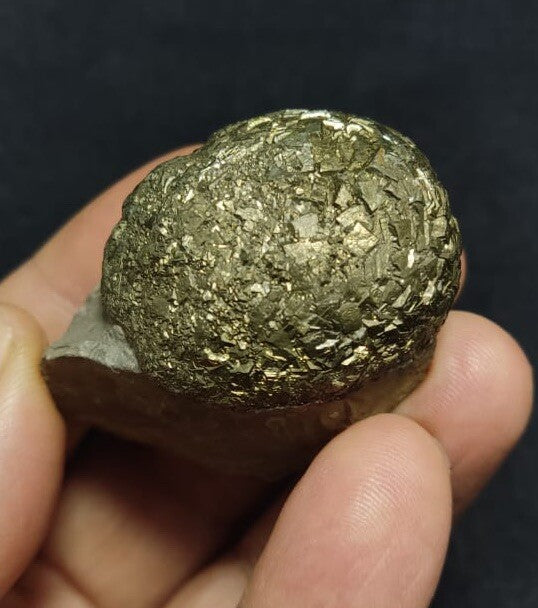 Natural Pyrite On Matrix 86 Grams.