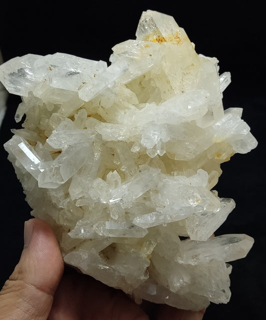 An Aesthetic terminated specimen of Quartz cluster 620 grams
