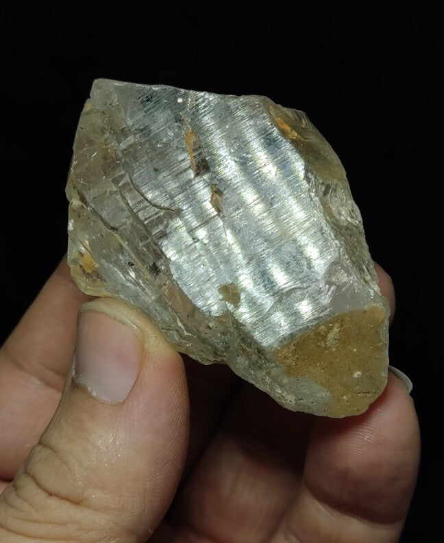 Double terminated Quartz Crystal High Altitude Patterns 94 grams