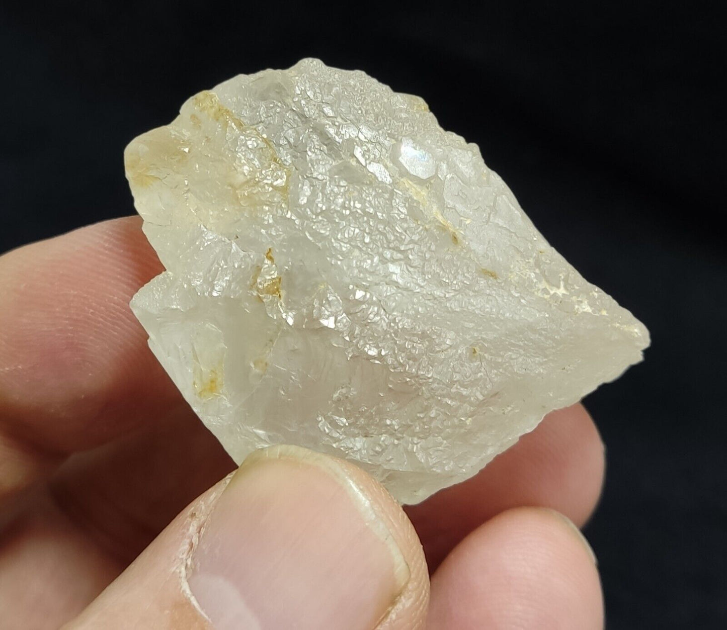 A very Aesthetic Natural terminated gwindel like Quartz crystal 38 grams