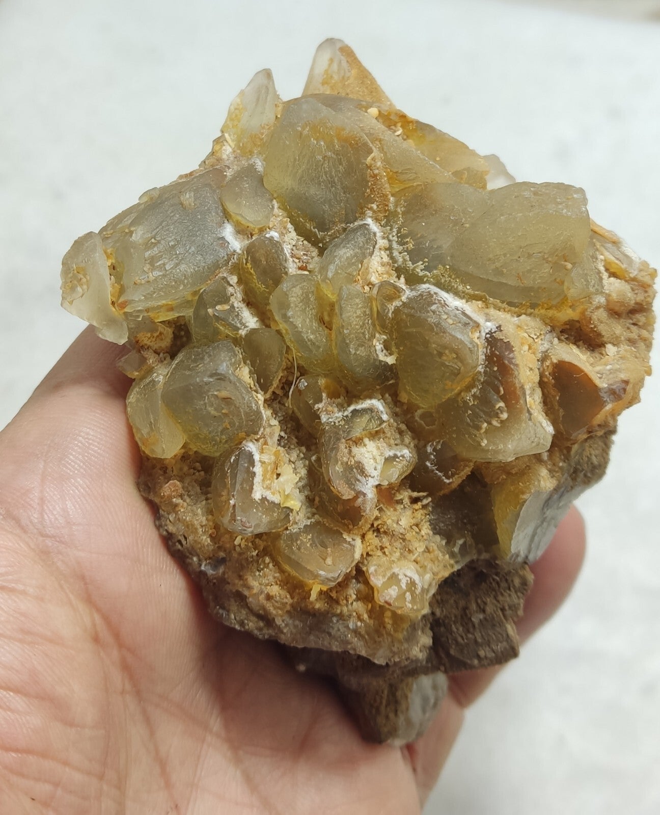 An amazing specimen of calcite 332 grams
