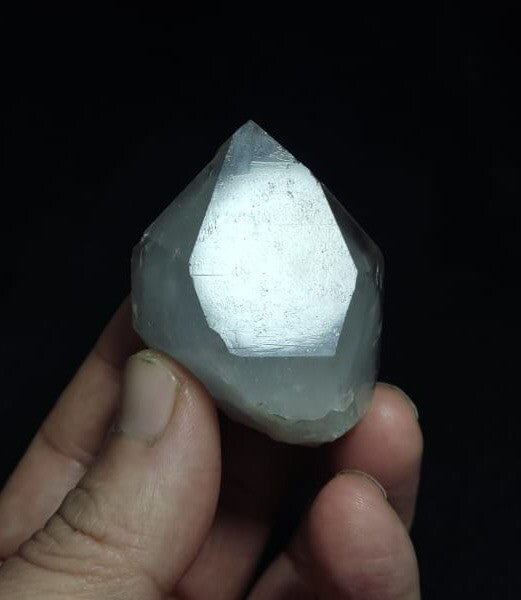 Natural Smoky Phantom Quartz Crystal 91 Grams.