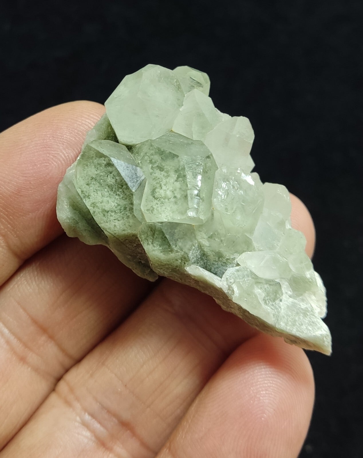 An Aesthetic Natural beautifully terminated Chlorite Quartz specimen 29 grams