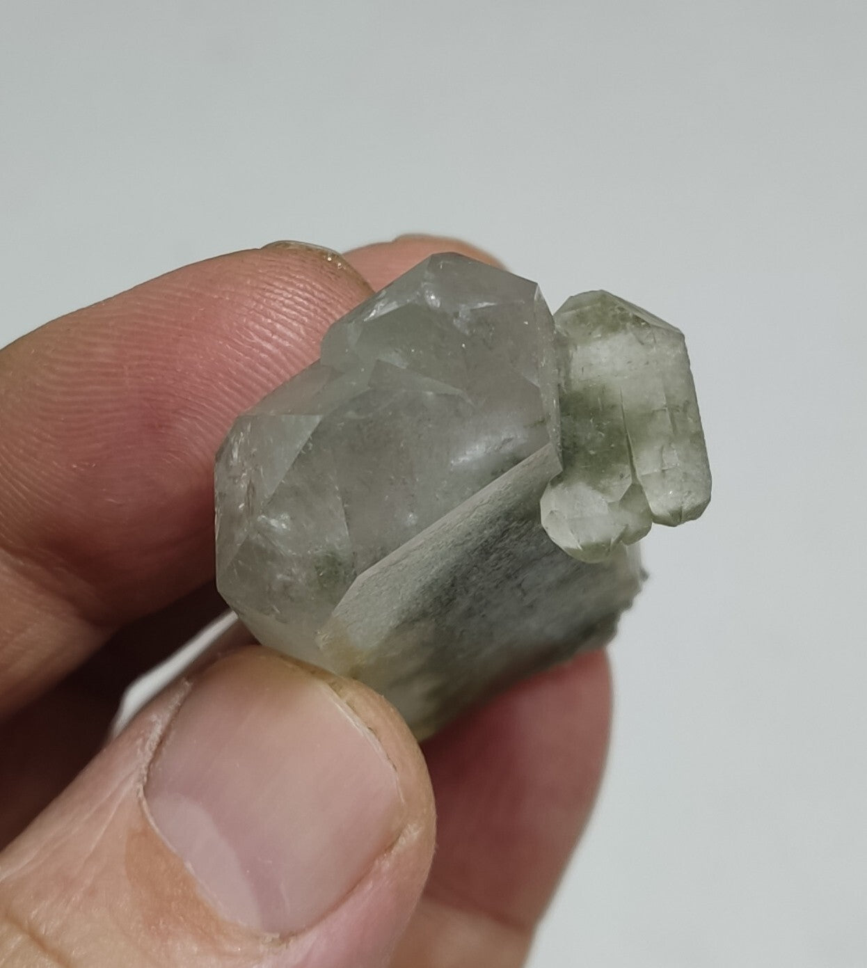 An Aesthetic Natural terminated Chlorite Quartz 34 grams