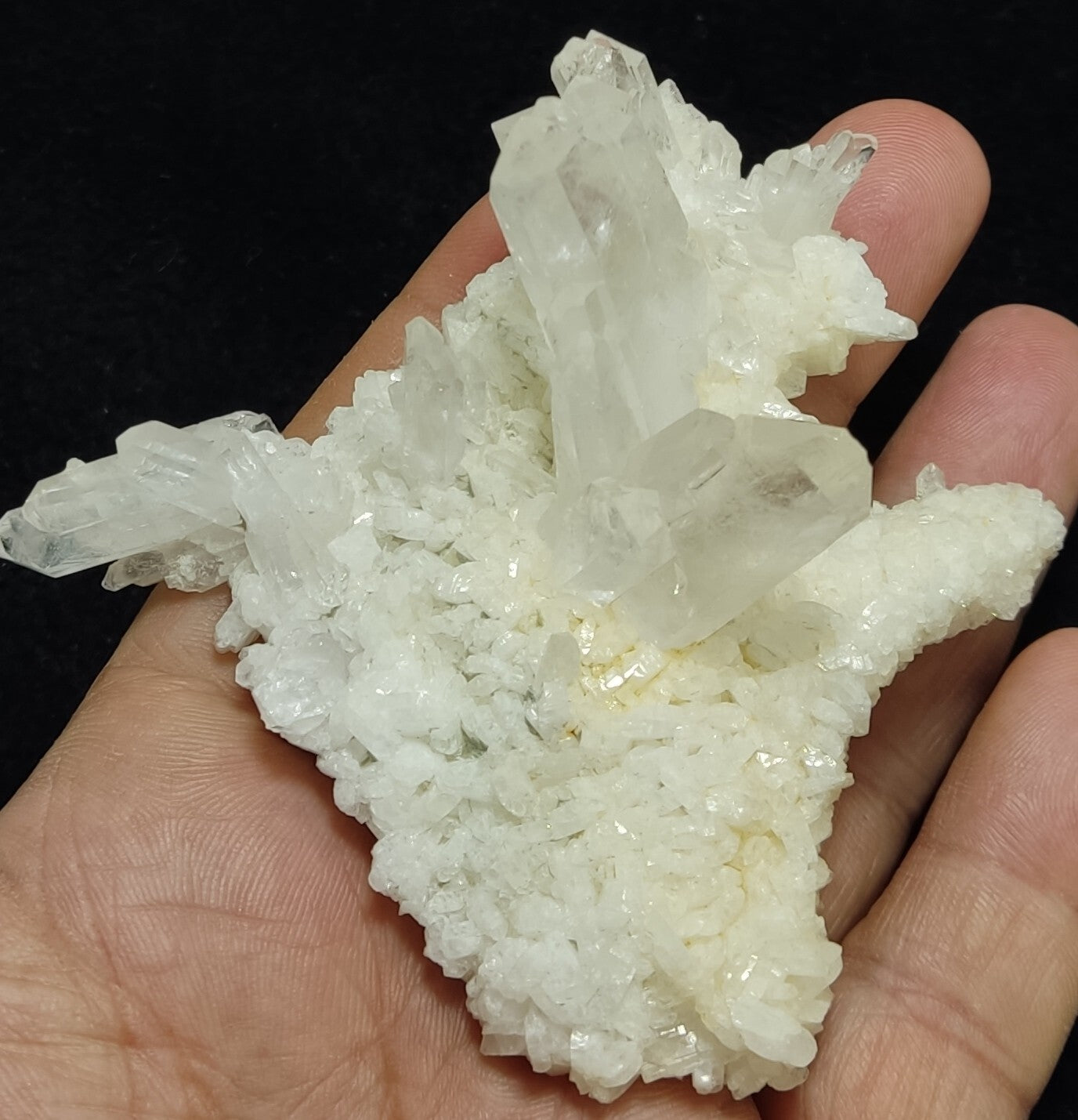 An Aesthetic terminated specimen of faden Quartz on matrix 105 grams