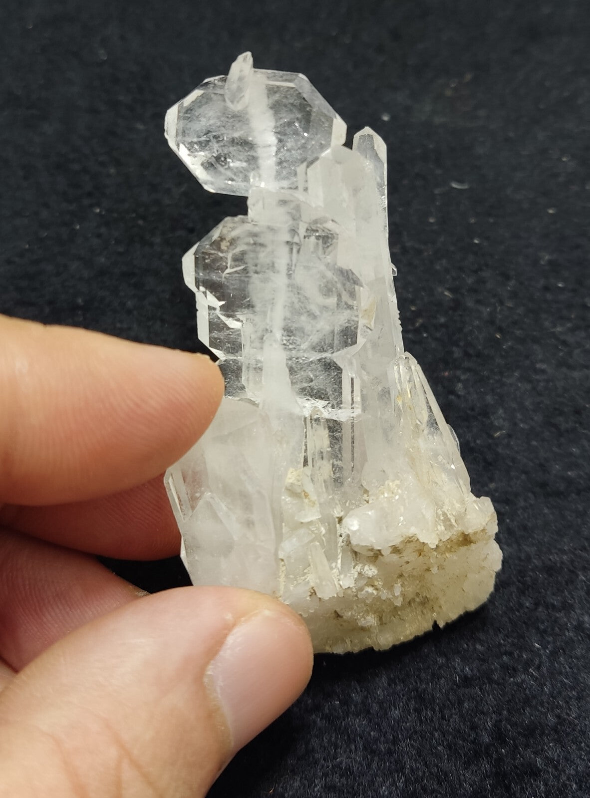 An Aesthetic terminated faden Quartz specimen 44 grams