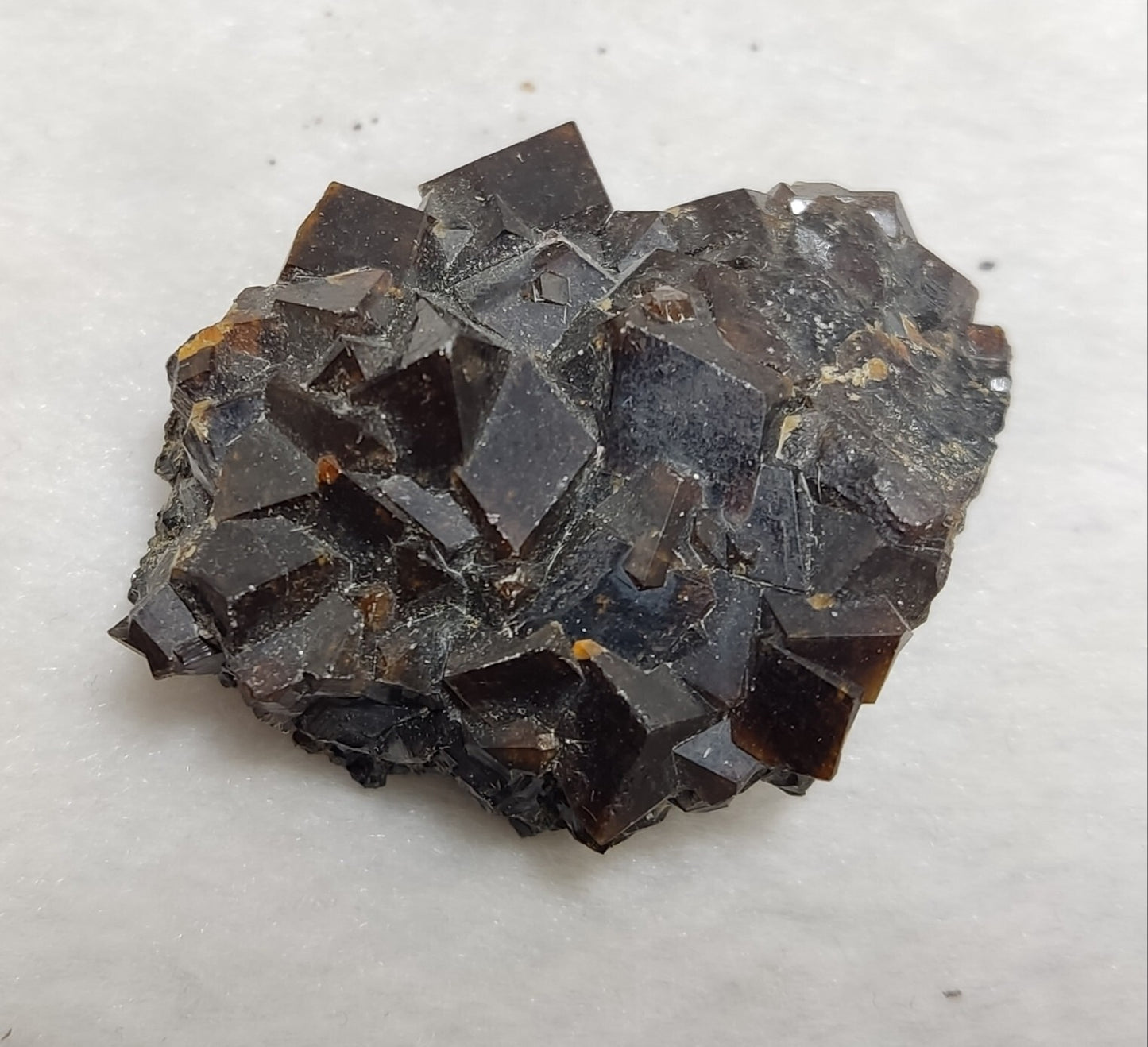 An Aesthetic specimen of andradite garnets on matrix 28 grams