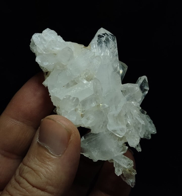 Natural terminated Quartz cluster 90 grams
